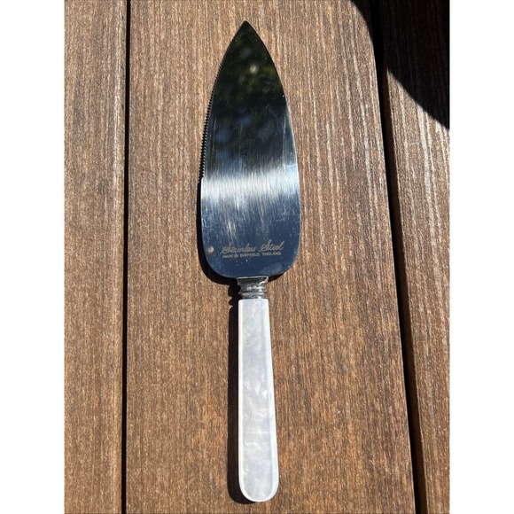 Sheffield Other - Sheffield England Wedding Cake Server Faux Mother of Pearl Handle Made in UK